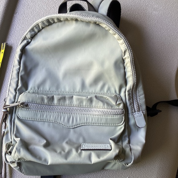 - Rebecca Minkoff medium gray teal backpack main image 5